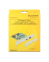 DeLOCK PCIe x4> 1x USB Type C / USB3.1- USB 3.1 Gen 2 Type-A - nr 8