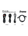 Iiyama T2454MSC-B1AG - 23.8 -LED - Black, HDMI, Full HD, VGA, speakers - nr 24