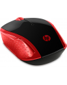 HP Wireless Mouse 200 red - 2HU82AA#ABB - nr 19