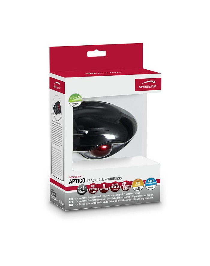 Speedlink APTICO trackball (Black) główny