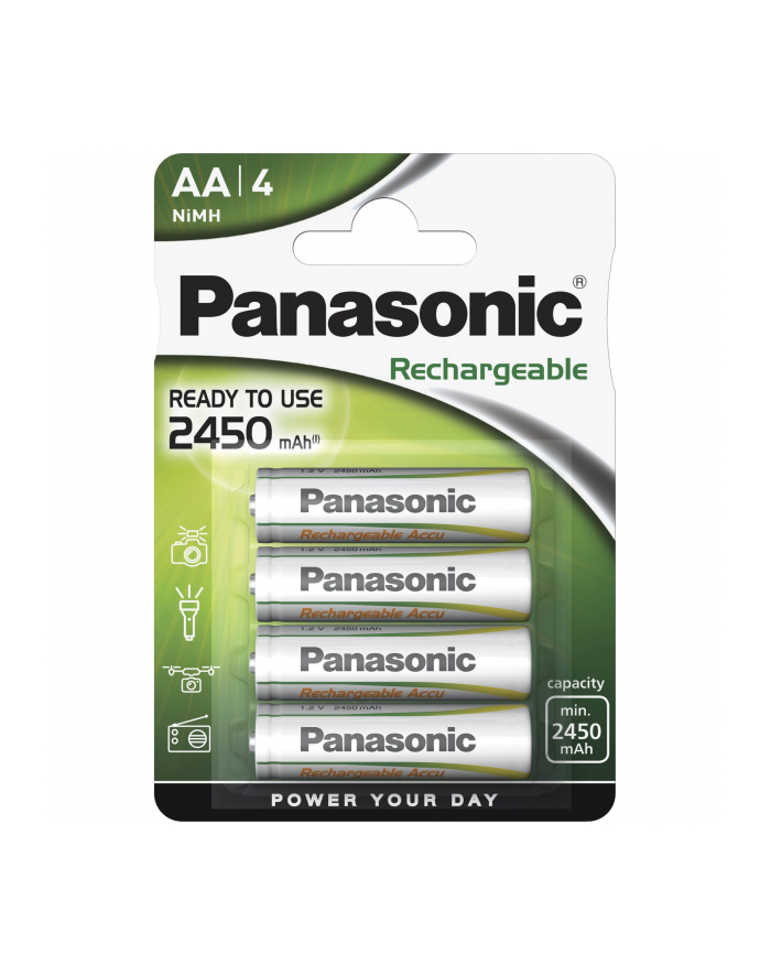 Panasonic Rechargeable EVOLTA AA HHR-3XXE / 4BC - Mignon główny