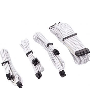 Corsair Power Supply Cable Premium Starter Kit Type 4 Gen 4, 8-piece - white