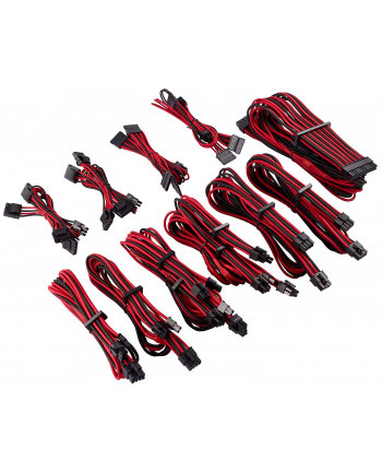 Corsair Power Supply Cable Premium Pro-Kit Type 4 Gen 4, 20-piece - red/black