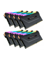 Corsair DDR4 128 GB 3200-CL16 - Octo-Kit - Vengeance RGB PRO Black - nr 12