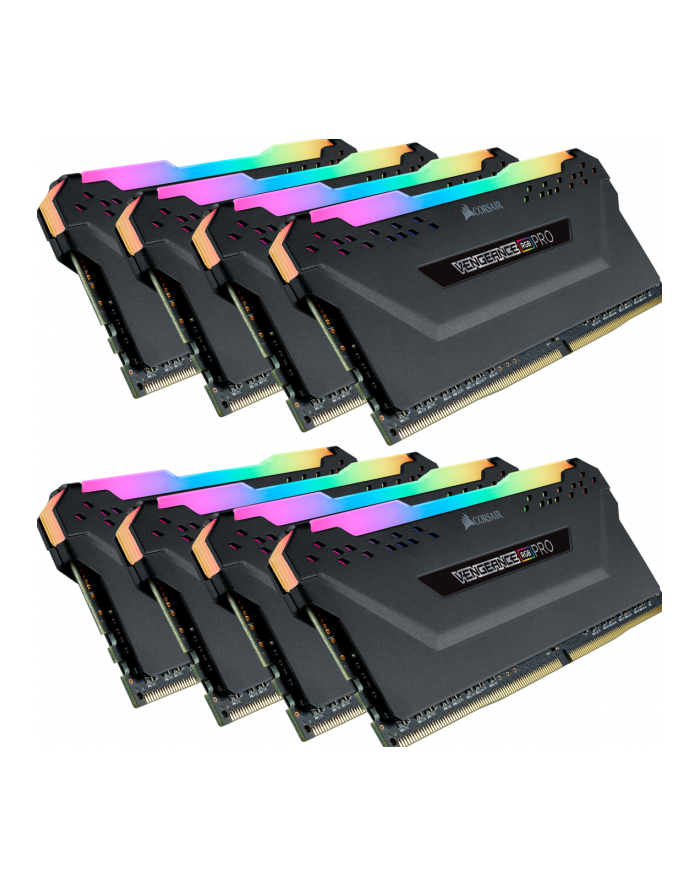 Corsair DDR4 128 GB 3200-CL16 - Octo-Kit - Vengeance RGB PRO Black główny