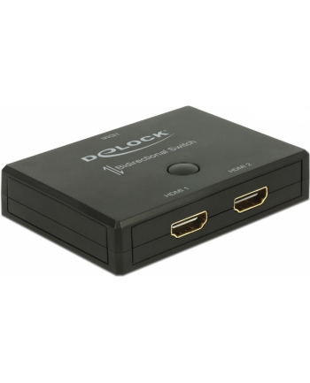 DeLOCK HDMI switcher 2-1 bidireional 4K 60 Hz, HDMI switch - black