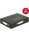 DeLOCK DVI 2 - 1 switch bidirectionally 4K 30 Hz, DVI switch - black - nr 10