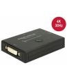 DeLOCK DVI 2 - 1 switch bidirectionally 4K 30 Hz, DVI switch - black - nr 11