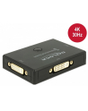 DeLOCK DVI 2 - 1 switch bidirectionally 4K 30 Hz, DVI switch - black - nr 12