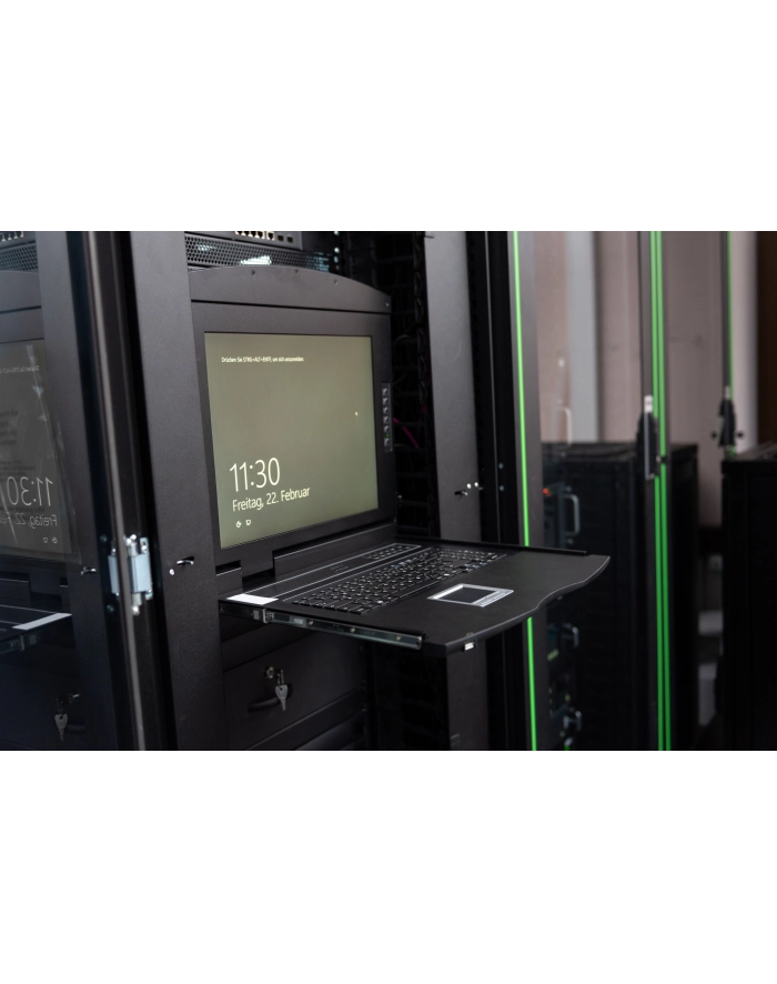 Digitus 19 KVM console 19 TFT 8p Cat5 główny