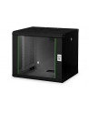 Digitus 19 - wall 509x600x450mm black 9HE - RAL9005 - nr 8