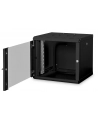 Digitus 19 - wall 509x600x450mm black 9HE - RAL9005 - nr 9