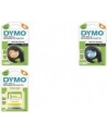 Dymo LT tape black/white 12mmx2m - nr 7