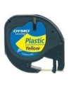 Dymo LT-Band black / yellow 12mmx4m - nr 15