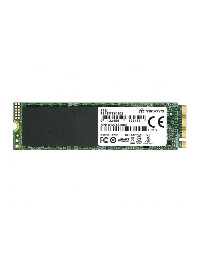 Transcend SSD 110S 1TB 3D NAND Flash PCIe Gen3 x4 M.2 2280, R/W 1700/1500 MB/s główny