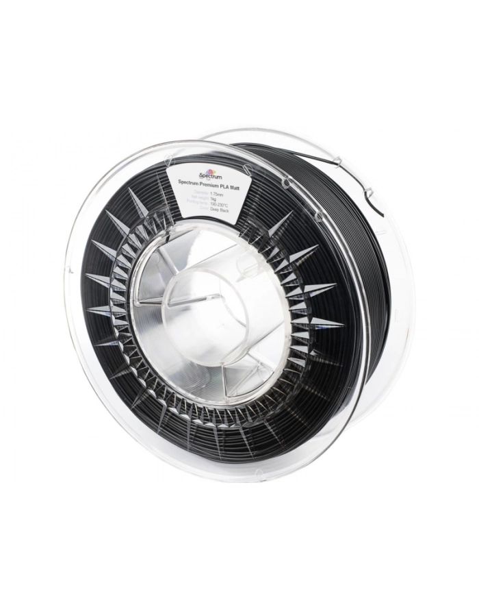 spectrum group Filament SPECTRUM / PLA-MATT / DEEP BLACK / 1,75 mm / 1 kg główny