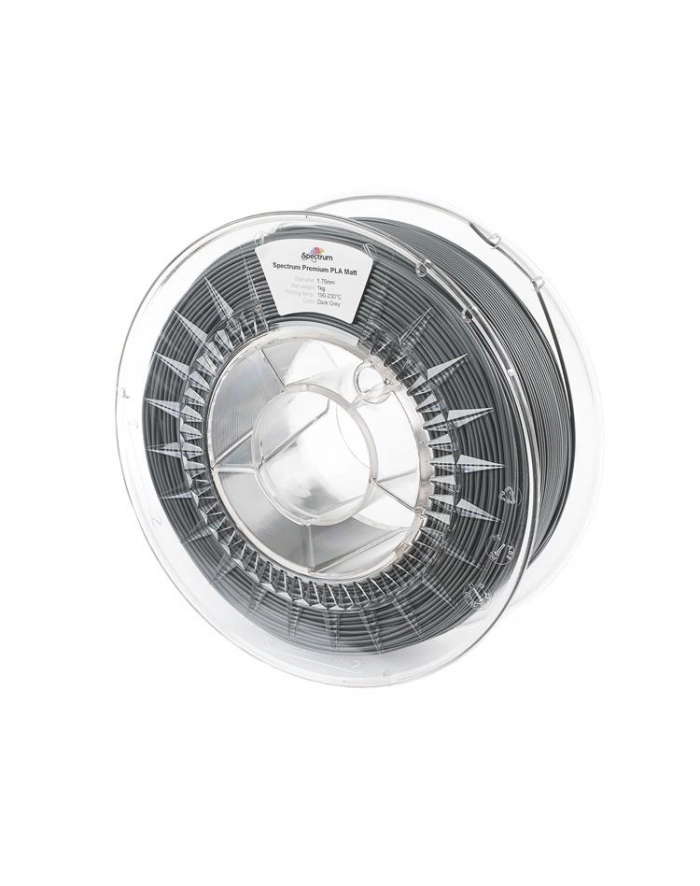 spectrum group Filament SPECTRUM / PLA-MATT / DARK GREY / 1,75 mm / 1 kg główny