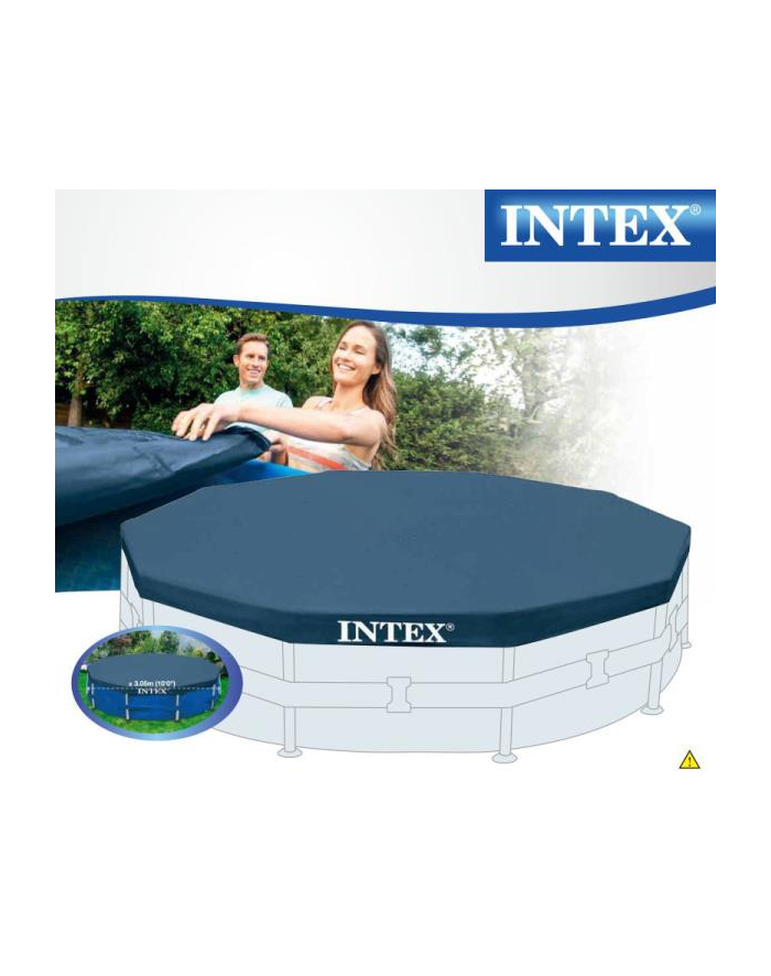 Okrągła pokrywa basenu 3,05m 28030 INTEX główny