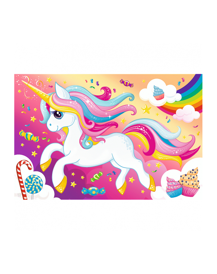 Puzzle 100el. Piękny Jednorożec 16386 TREFL główny