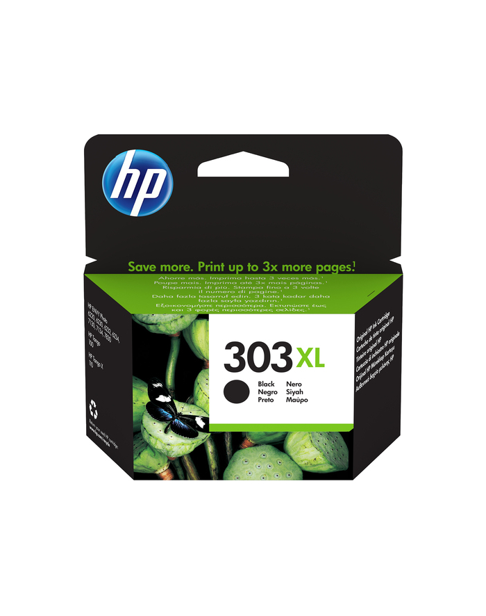 Cartridge HP 303XL black | 600 str. główny