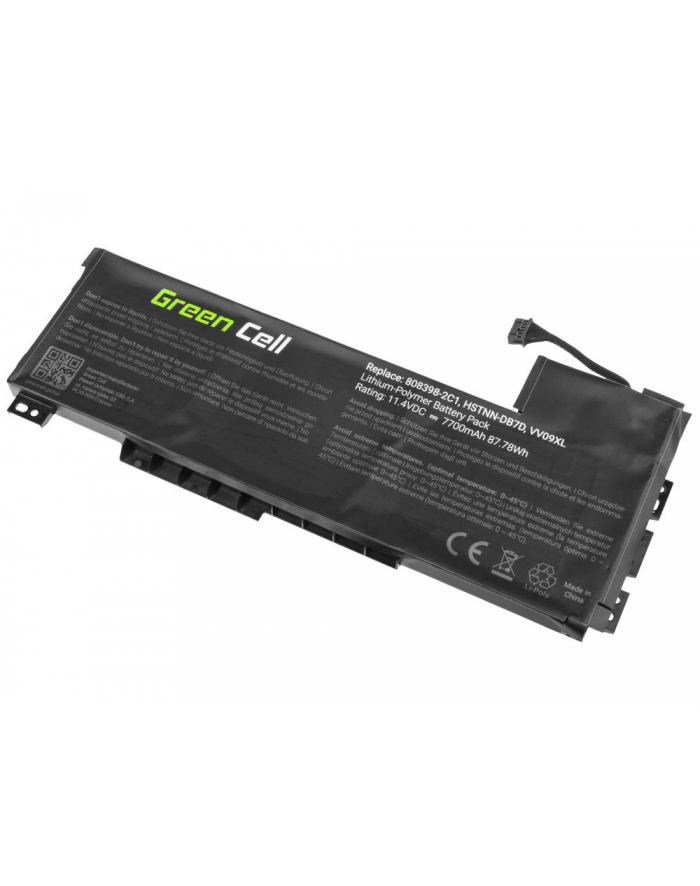 Green Cell Bateria do HP ZBook 15 G3 G4 / 11,4V 7700mAh główny