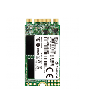 Transcend 256GB, M.2 2242 SSD 430S , SATA3 B+M Key, TLC, R/W 560/500 MB/s nr 1