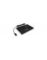 raidsonic IcyBox KeySonic mini klawiatura, smart touchpad, USB, Czarna - nr 17