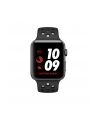Apple Watch Nike+ Series 3 GPS + Cellular, 38mm Koperta z aluminium w kolorze gwiezdnej szarości z paskiem sportowym Nike w kolorze antracytu/czarnym - nr 2