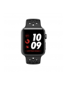 Apple Watch Nike+ Series 3 GPS + Cellular, 42mm Koperta z aluminium w kolorze gwiezdnej szarości z paskiem sportowym Nike w kolorze antracytu/czarnym - nr 2