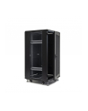 Netrack standing server cabinet 22U/600x600mm (perforated door) -black FULLY ASS - nr 2
