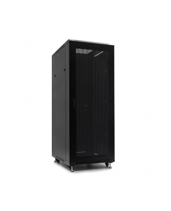 Netrack szafa serwerowa stojąca 32U/600x600mm (drzwi perforowane)-czarny ZŁOŻONA