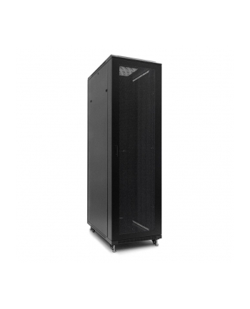 Netrack szafa serwerowa stojąca 42U/600x1200mm (drzwi perforowane) czarny ZŁOŻON