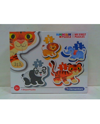 clementoni CLE moje pierwsze puzzle Wild Animals 20810