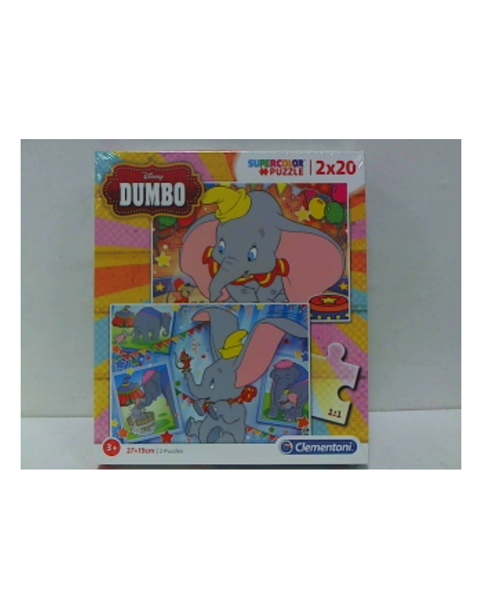 clementoni CLE puzzle 2x20 Dumbo 24756 główny