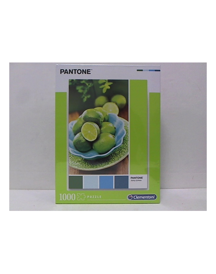 clementoni CLE puzzle 1000 Pantone Lime Punch 39492 główny