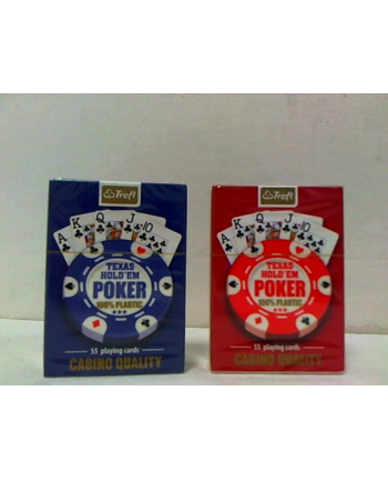 fabryka krakow Karty do gry 55 Plastik Poker (nowa edycja) 14415