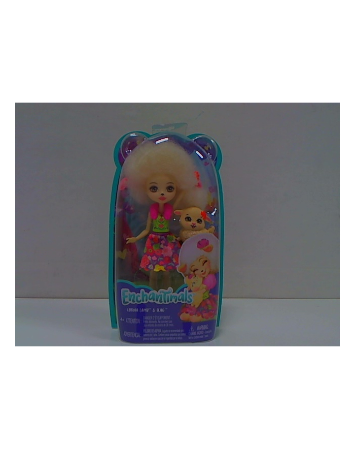 mattel Barbie Enchantimals Lalka+zwierz.domowe FNH22 /8 główny