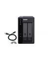 QNAP 2-bay 3.5'' SATA HDD USB 3.0 type-C hardware RAID external enclosure - nr 36