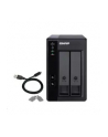 QNAP 2-bay 3.5'' SATA HDD USB 3.0 type-C hardware RAID external enclosure - nr 53