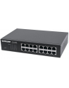 intellinet network solutions Intellinet Switch Gigabit 24x RJ45 + 2x SFP, VLAN, QoS, SNMP, Rack 19'' - nr 19