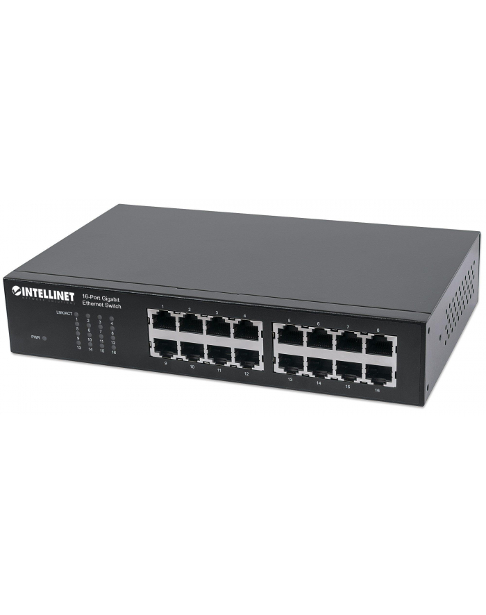 intellinet network solutions Intellinet Switch Gigabit 24x RJ45 + 2x SFP, VLAN, QoS, SNMP, Rack 19'' główny