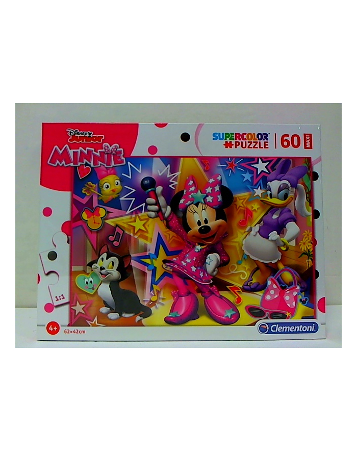 clementoni CLE puzzle 60 maxi Minnie Wesoły pomocnik 26443 główny