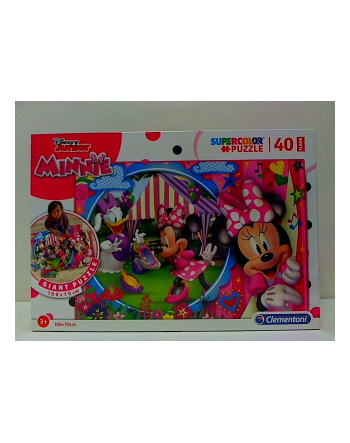 clementoni CLE puzzle 40 podłogowe 100X70cm Minnie 25462 główny