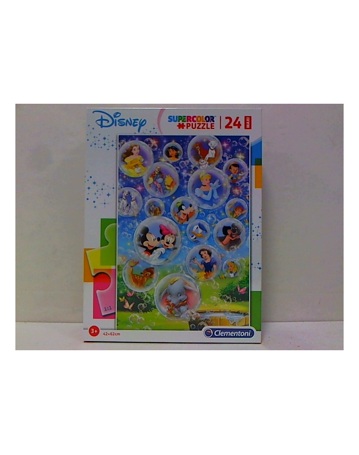 clementoni CLE puzzle 24 maxi Classic Disney supercolor 28508 główny