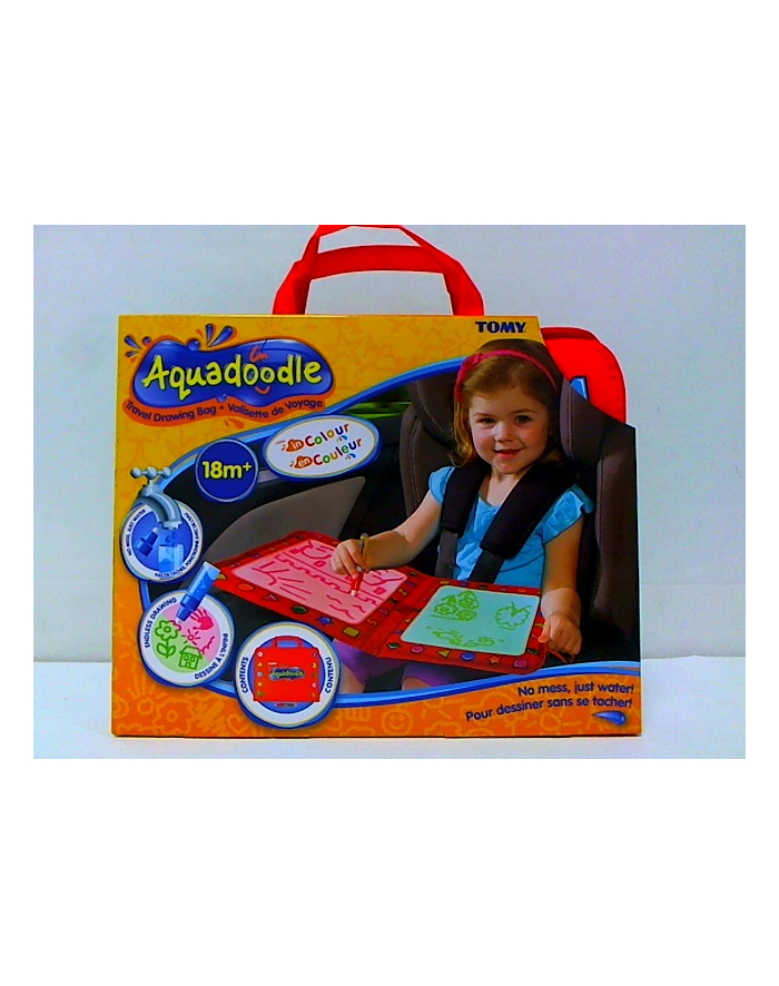 TOMY Aquadoodle Mata podróżna czerwona E6659 główny