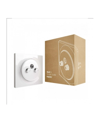fibaro Podwójne gniazdo Walli N TV-SAT Outlet