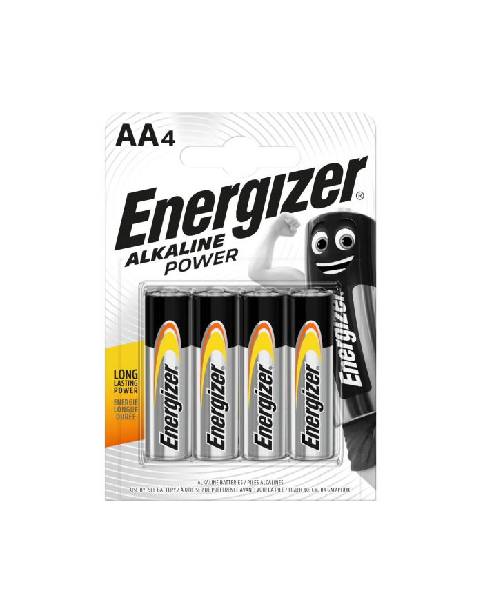 pbs connect Bateria ENERGIZER Alkaline Power, AA, LR6, 1,5V, 4szt główny