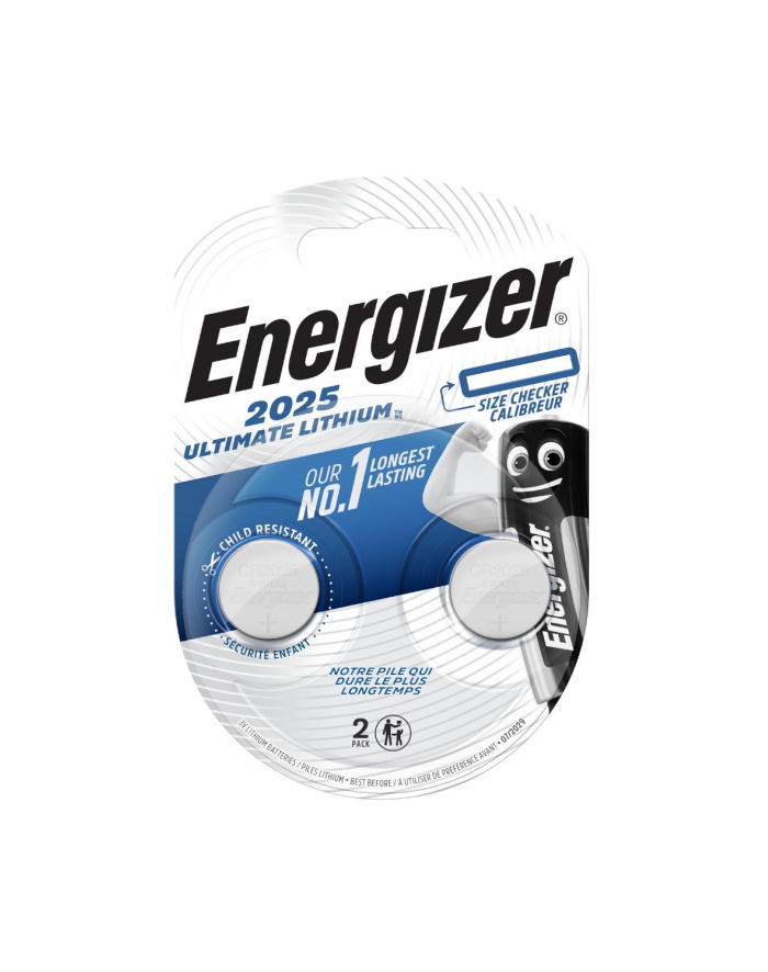 pbs connect Bateria ENERGIZER CR2025 3V 2szt. główny